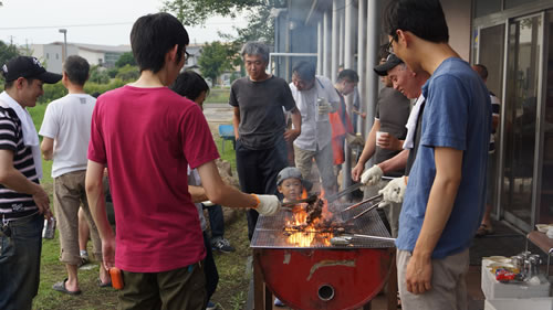 photo:barbecue party 