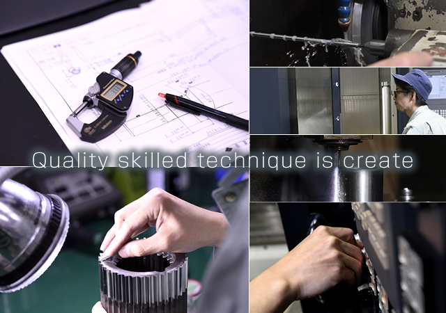 Quality skilled technique is create