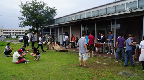 photo:barbecue party 